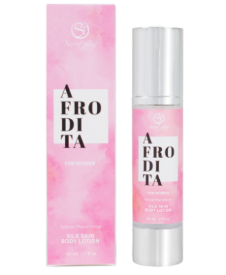 Body lotion aux phéromones pour femme Afrodita